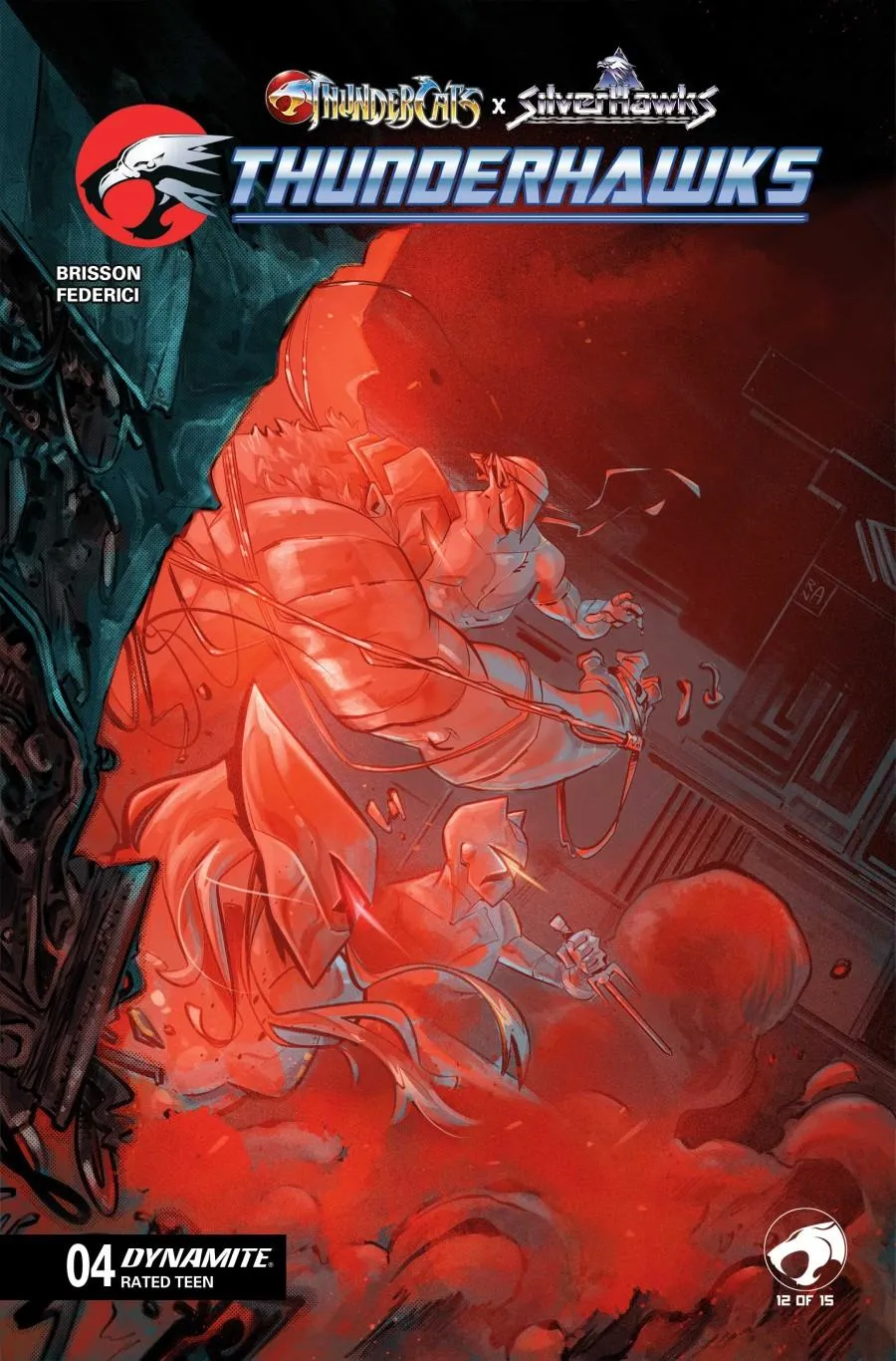 Cover of ThunderCats x SilverHawks: ThunderHawks #4