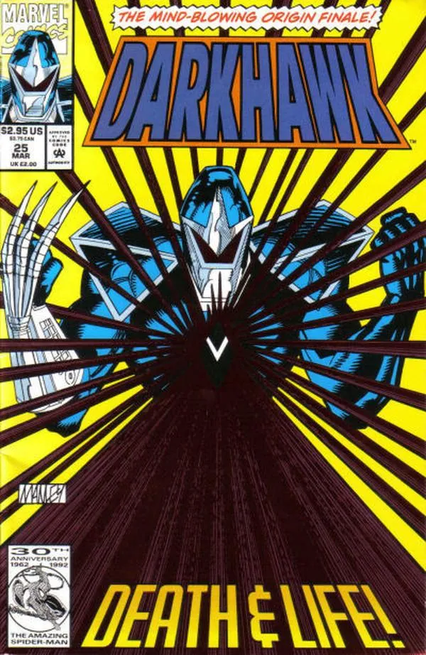 Cover of Darkhawk #25