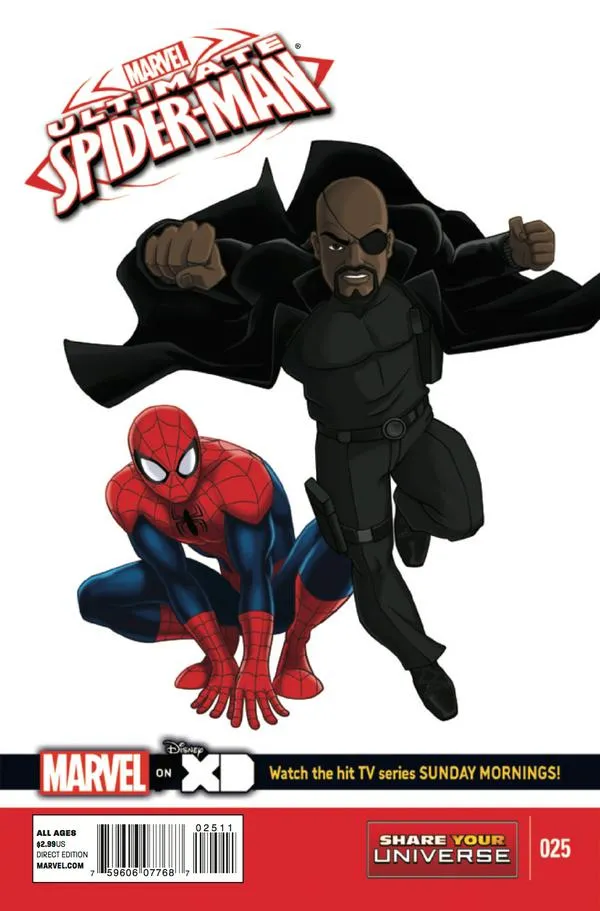 Cover of Marvel Universe Ultimate Spider-Man #25