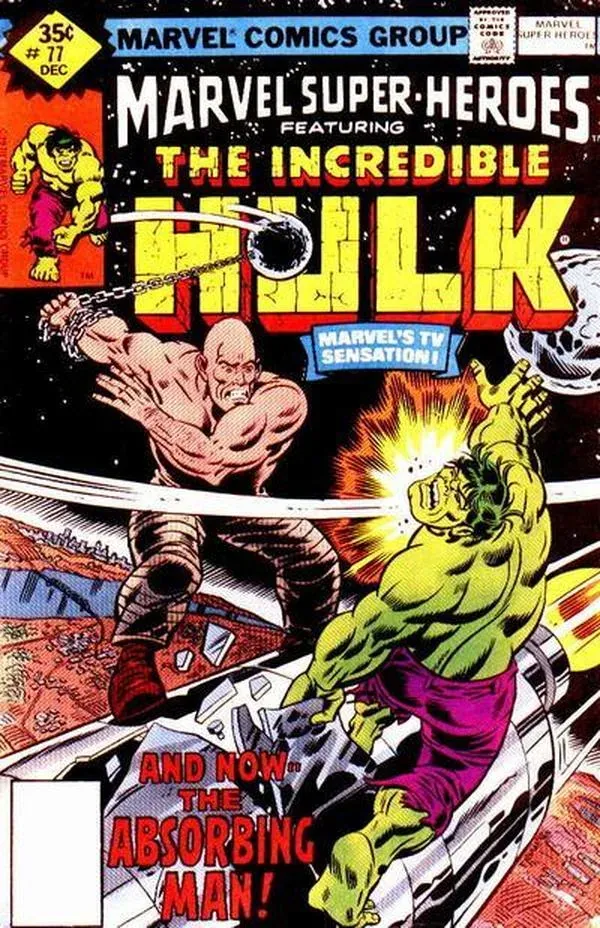 Cover of Marvel Super-Heroes #77