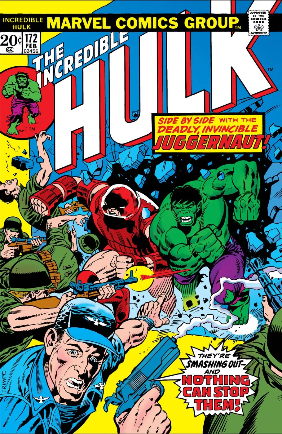 Cover of The Incredible Hulk #172