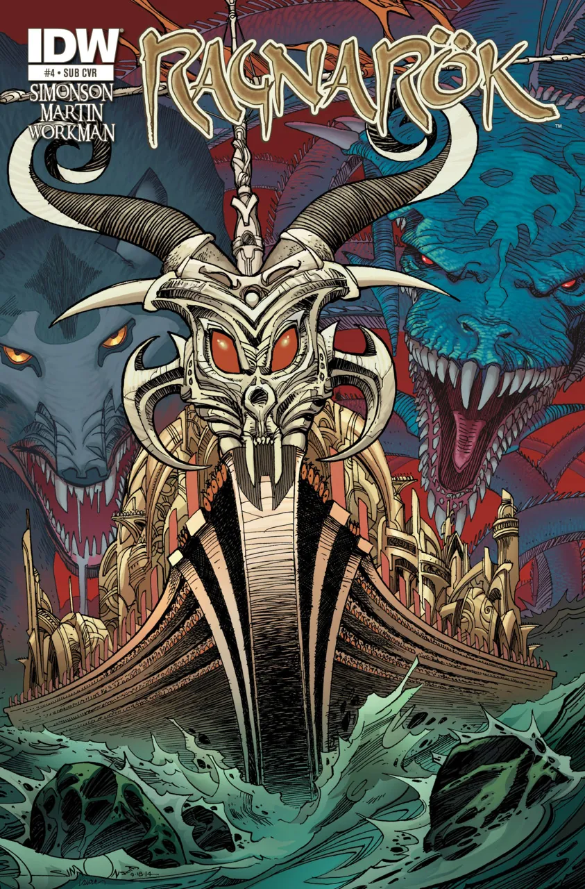 Cover of Ragnarök #4