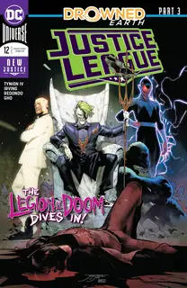 Cover of Justice League #12