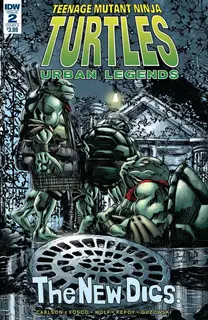 Cover of Teenage Mutant Ninja Turtles: Urban Legends #2