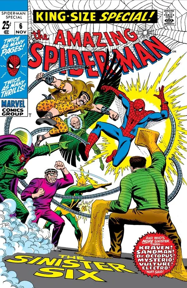 Cover of The Amazing Spider-Man Annual #6