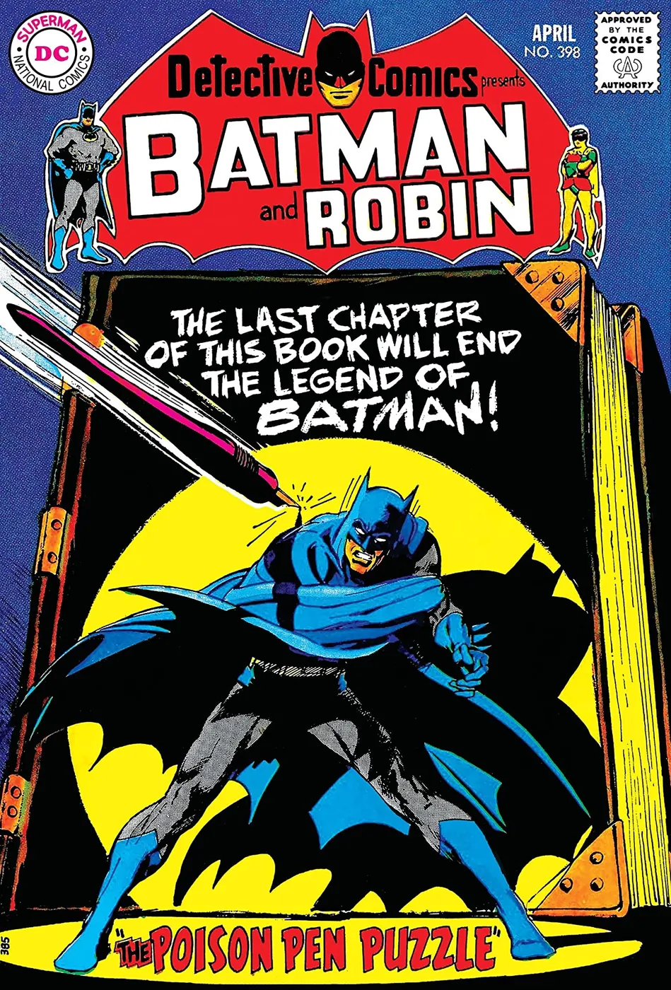 Cover of Detective Comics #398