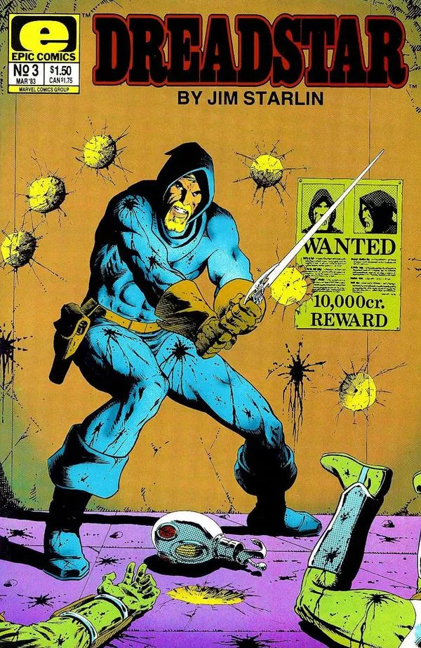 Cover of Dreadstar #3