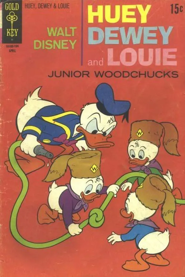 Cover of Walt Disney Huey, Dewey and Louie Junior Woodchucks #9