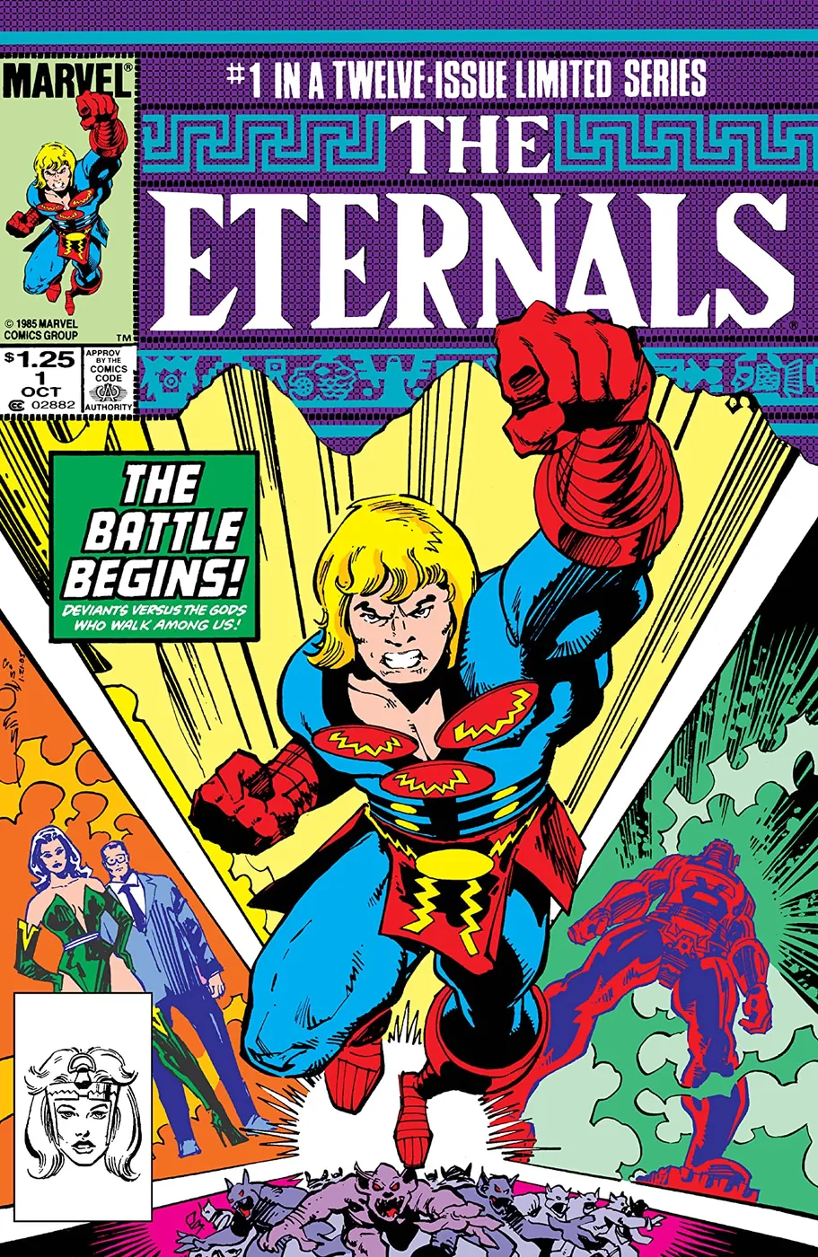 Cover of Eternals #1
