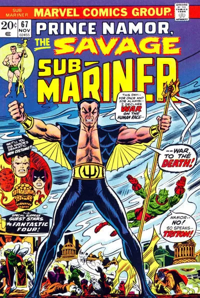 Cover of Sub-Mariner #67