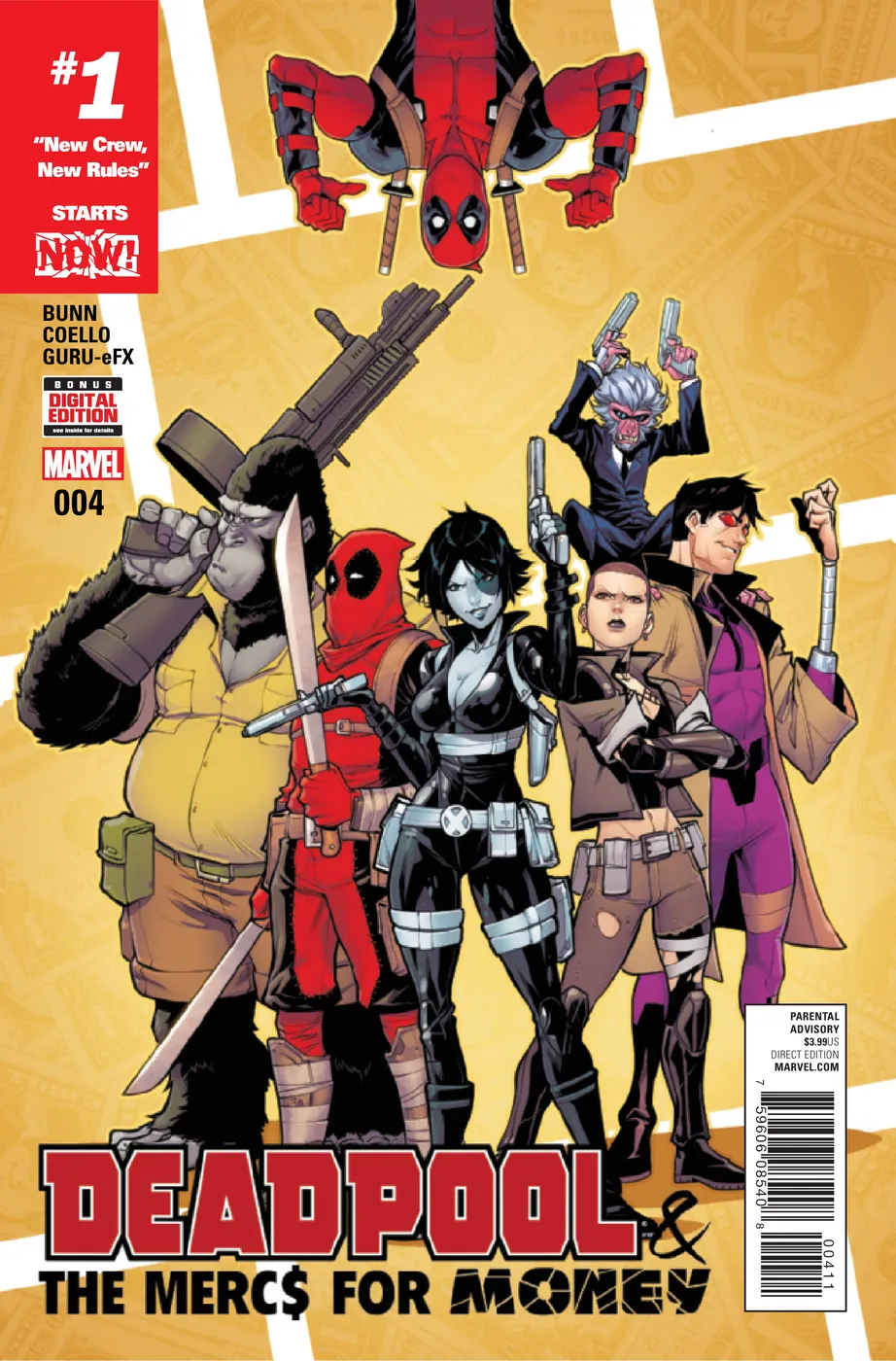 Cover of Deadpool & the Mercs for Money #4