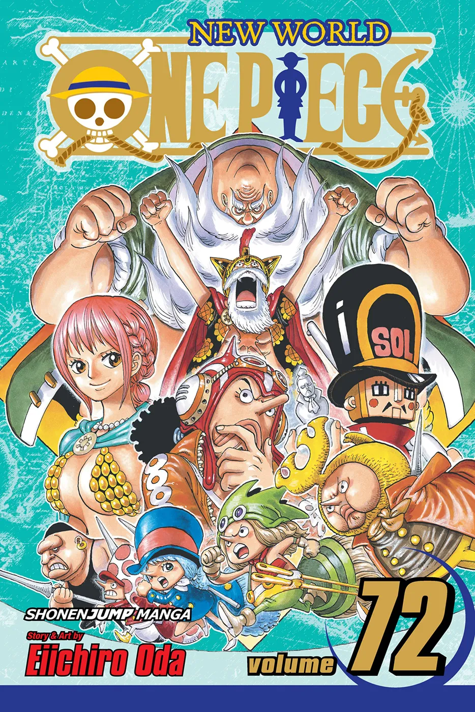 Cover of One Piece #72