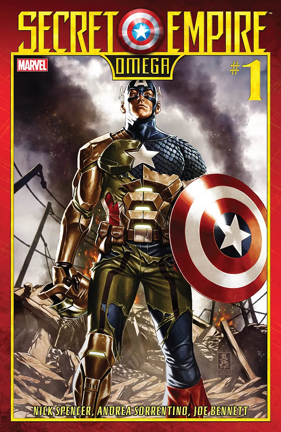 Cover of Secret Empire Omega #1