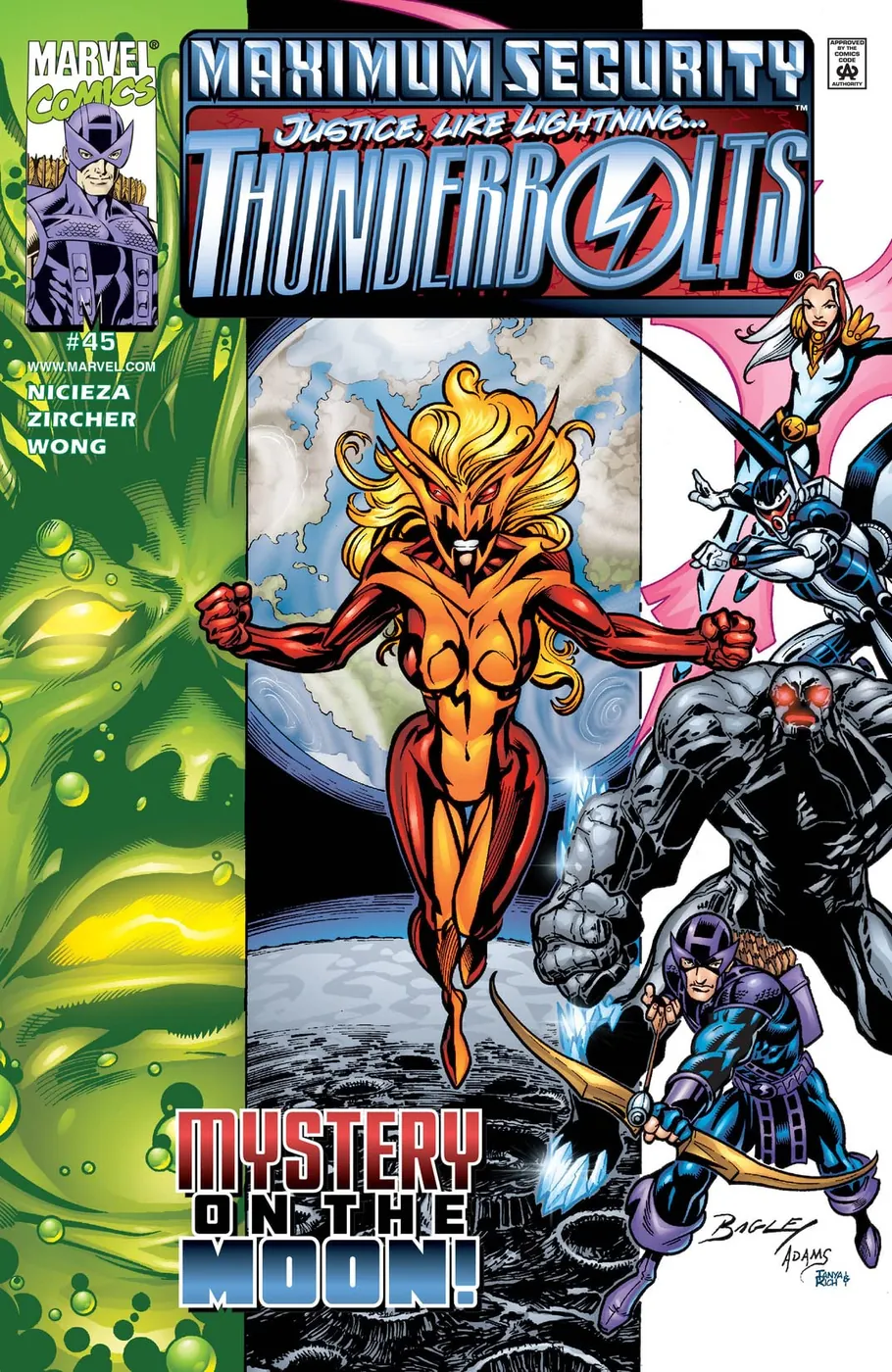 Cover of Thunderbolts #45