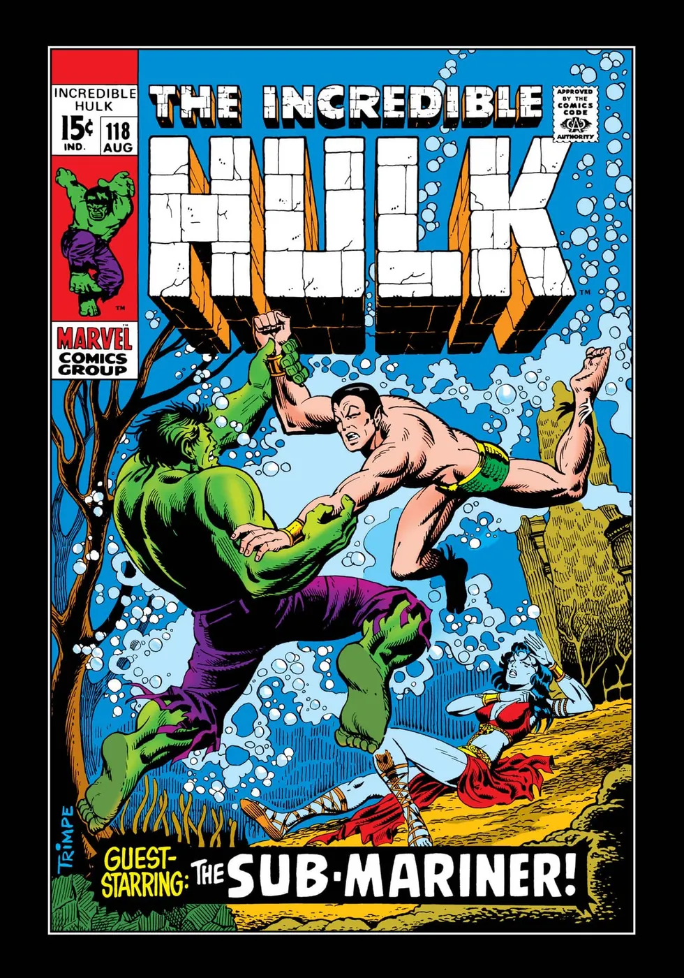 Cover of The Incredible Hulk #118