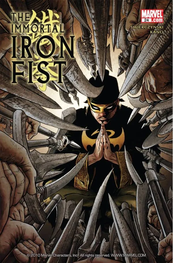 Cover of The Immortal Iron Fist #24