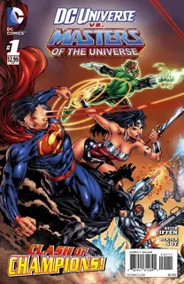 Cover of DC Universe vs. Masters of the Universe #1