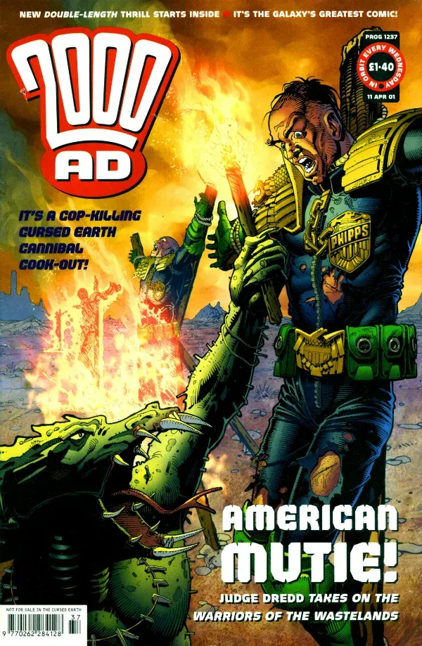 Cover of 2000 AD #1237