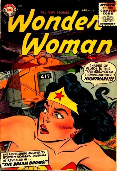 Cover of Wonder Woman #81