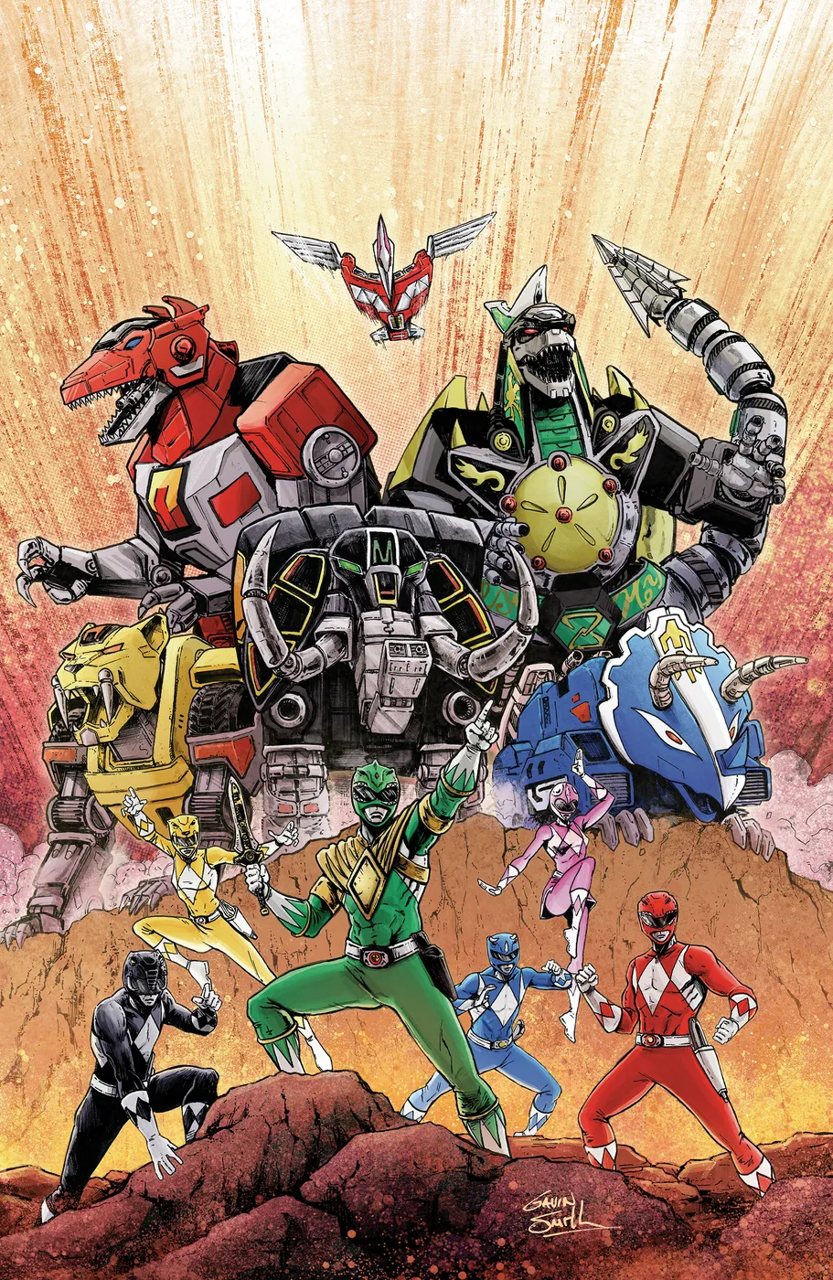 Cover of Mighty Morphin Power Rangers: Zord Quest #1