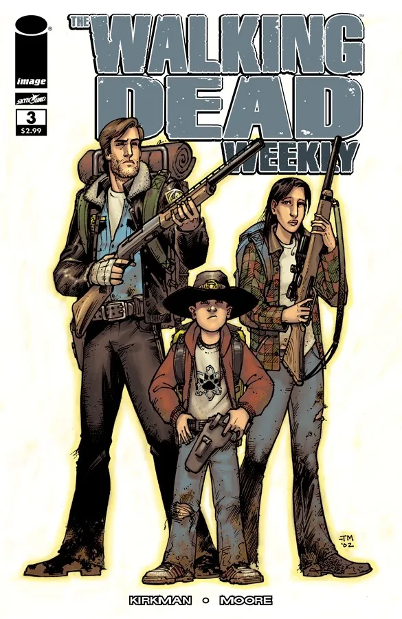 Cover of The Walking Dead Weekly #3