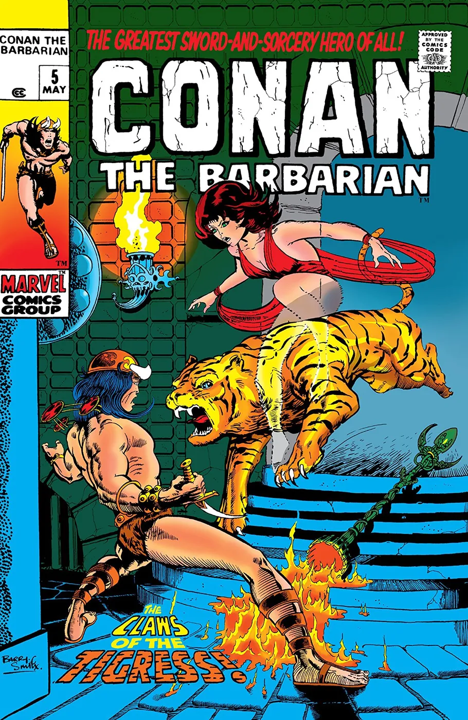 Cover of Conan the Barbarian #5