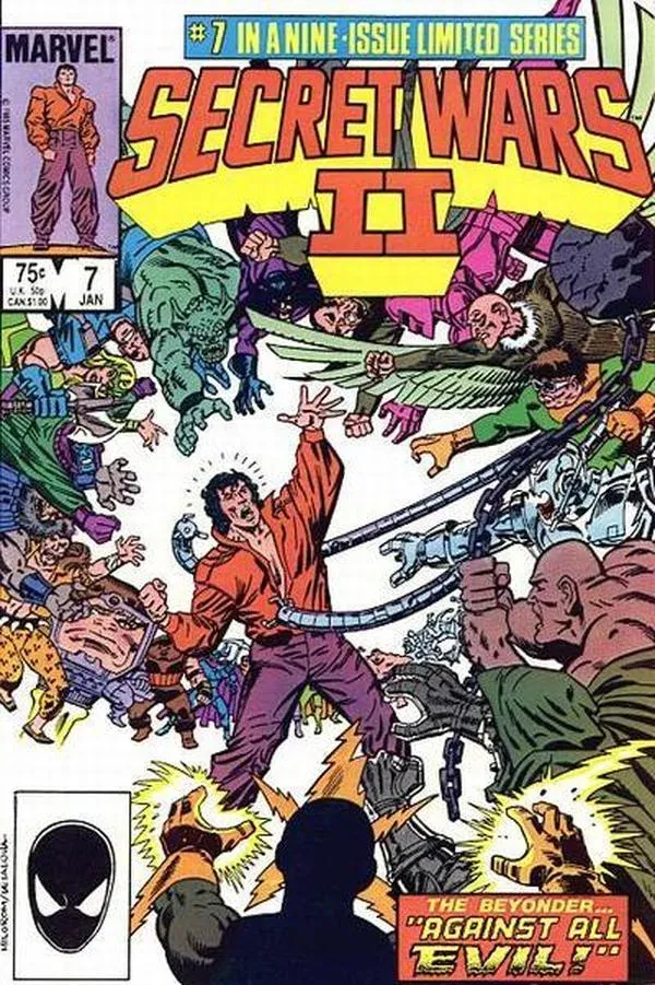 Cover of Secret Wars II #7
