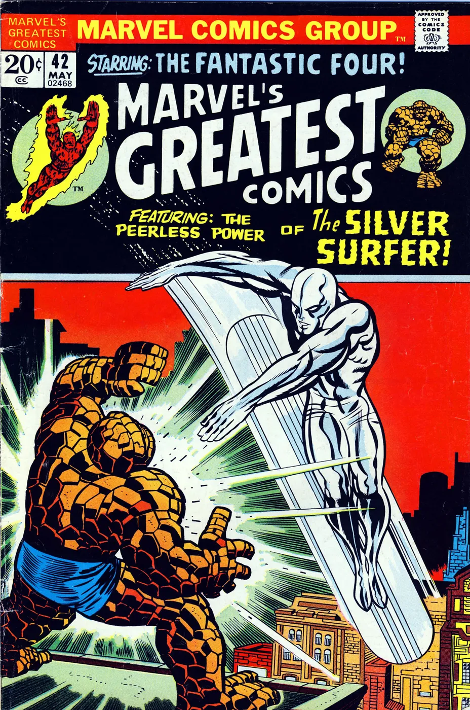 Cover of Marvel's Greatest Comics #42