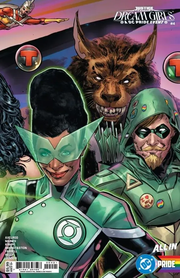 Cover of Justice League: Dream Girls - A DC Pride Event #4