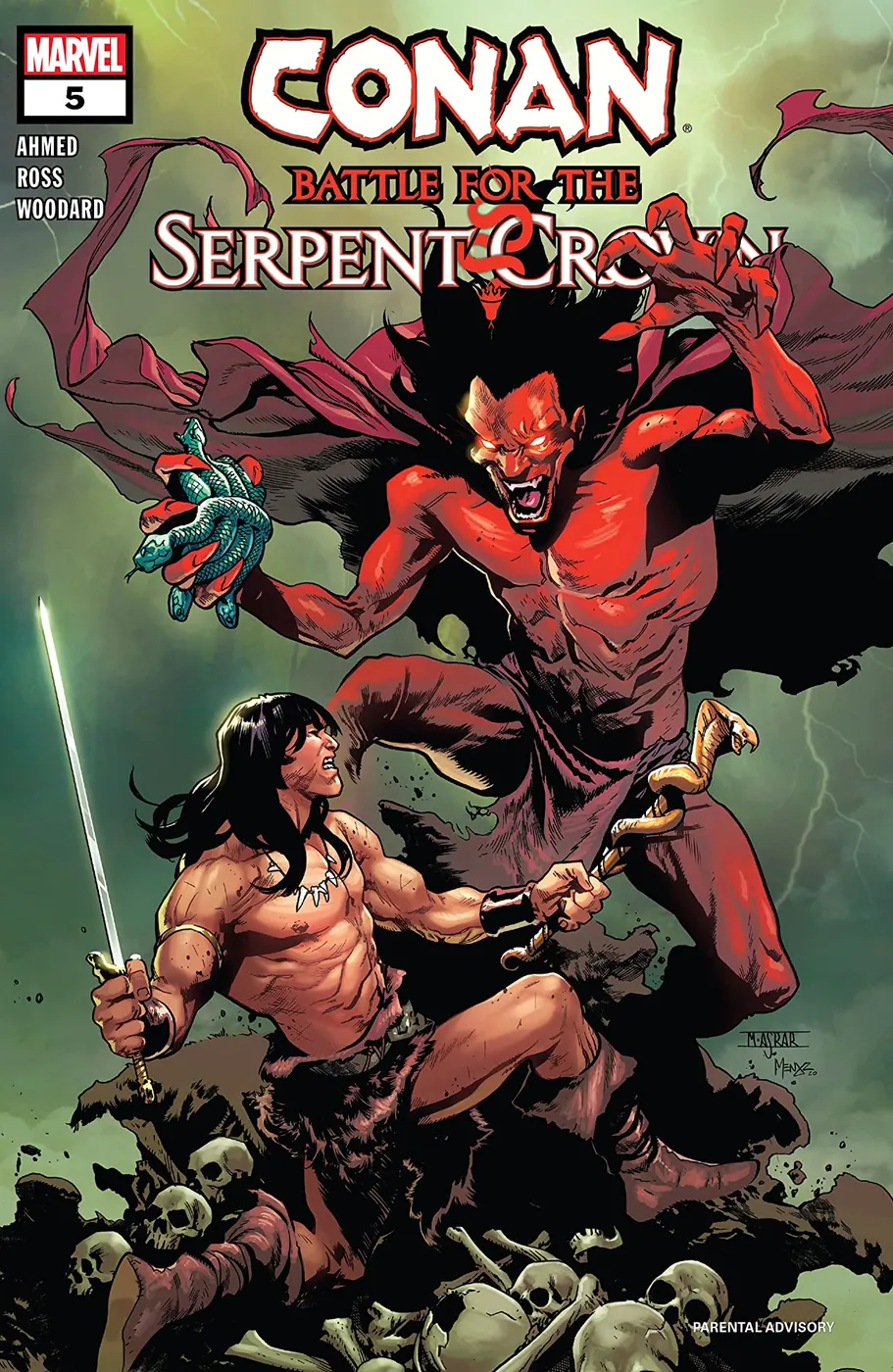 Cover of Conan: Battle for the Serpent Crown #5
