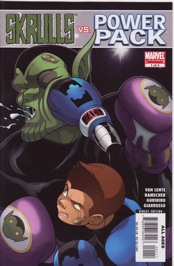 Cover of Skrulls vs. Power Pack #1