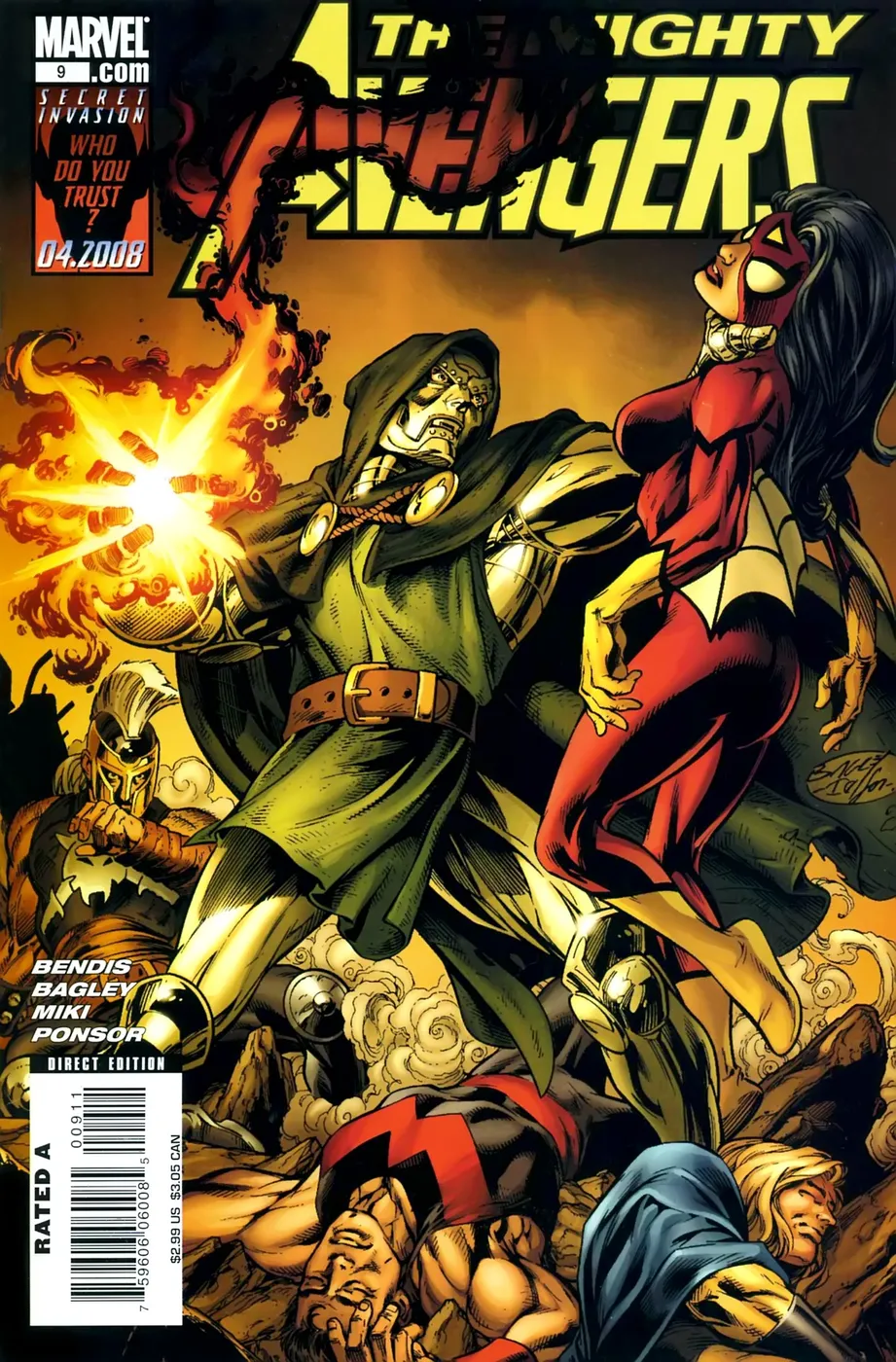 Cover of The Mighty Avengers #9