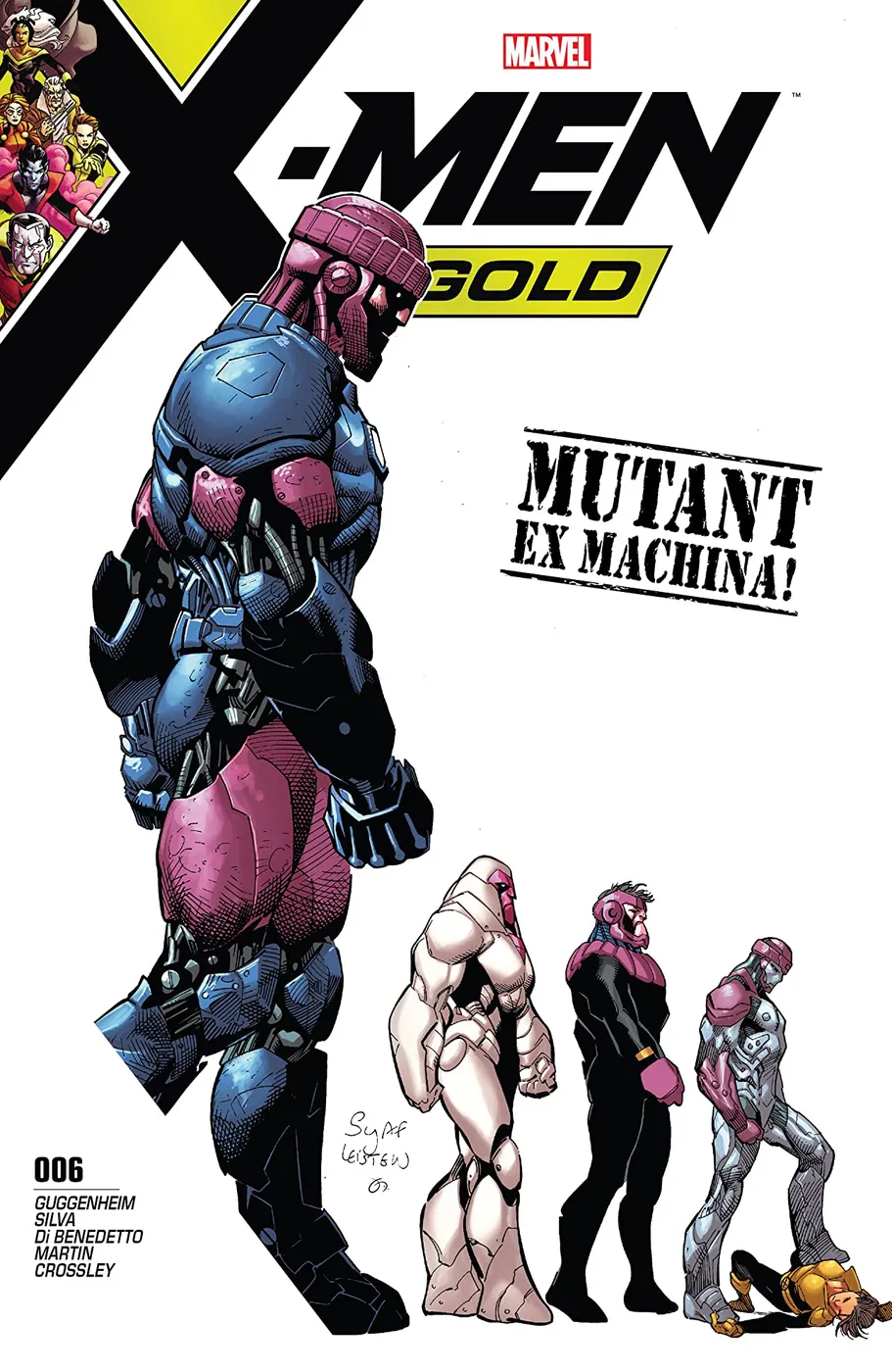 Cover of X-Men: Gold #6