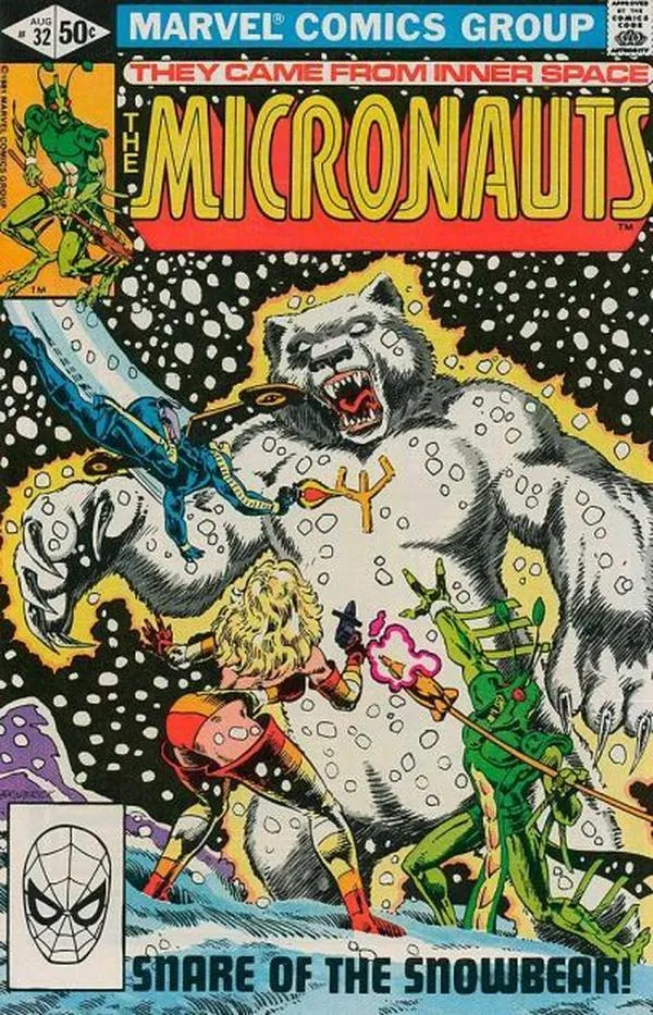 Cover of Micronauts #32