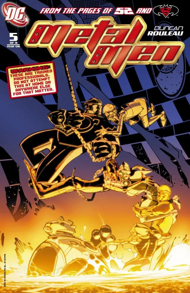 Cover of Metal Men #5