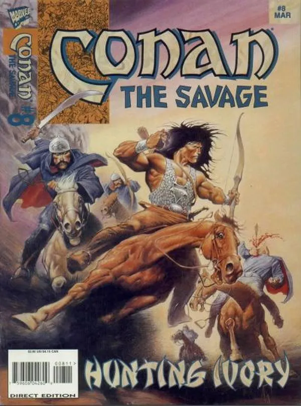 Cover of Conan the Savage #8