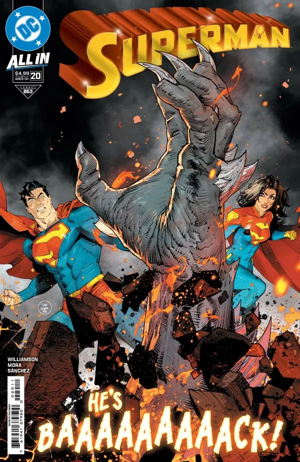 Cover of Superman #20 (863)