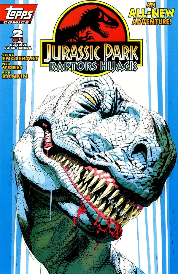 Cover of Jurassic Park: Raptors Hijack #2