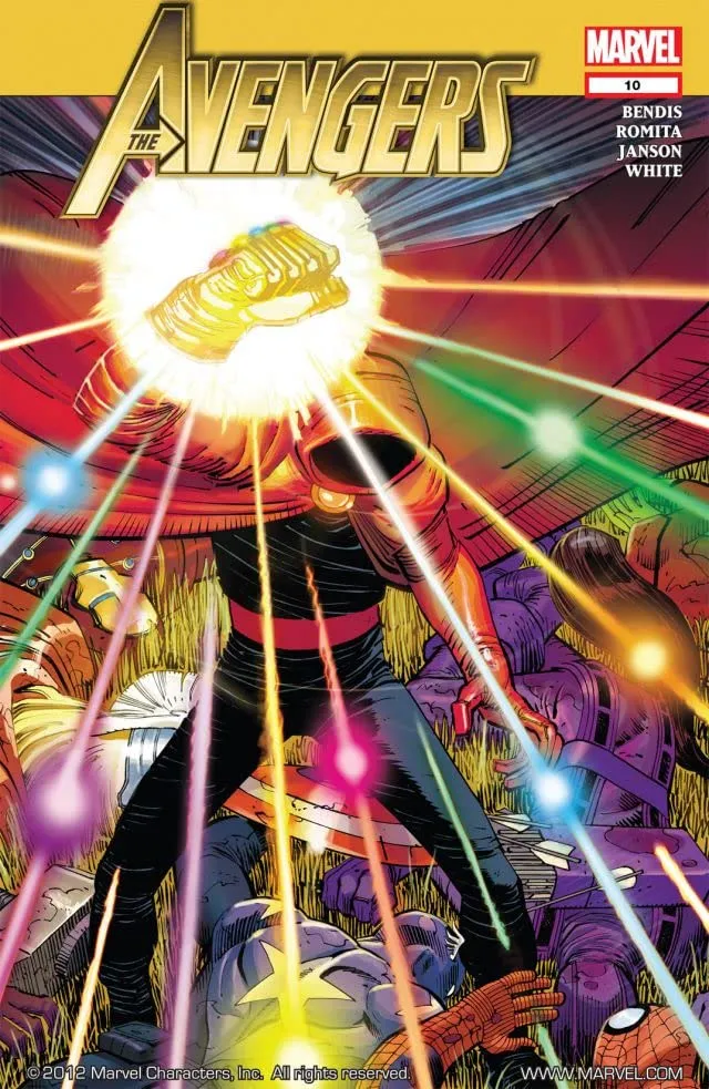 Cover of Avengers #10