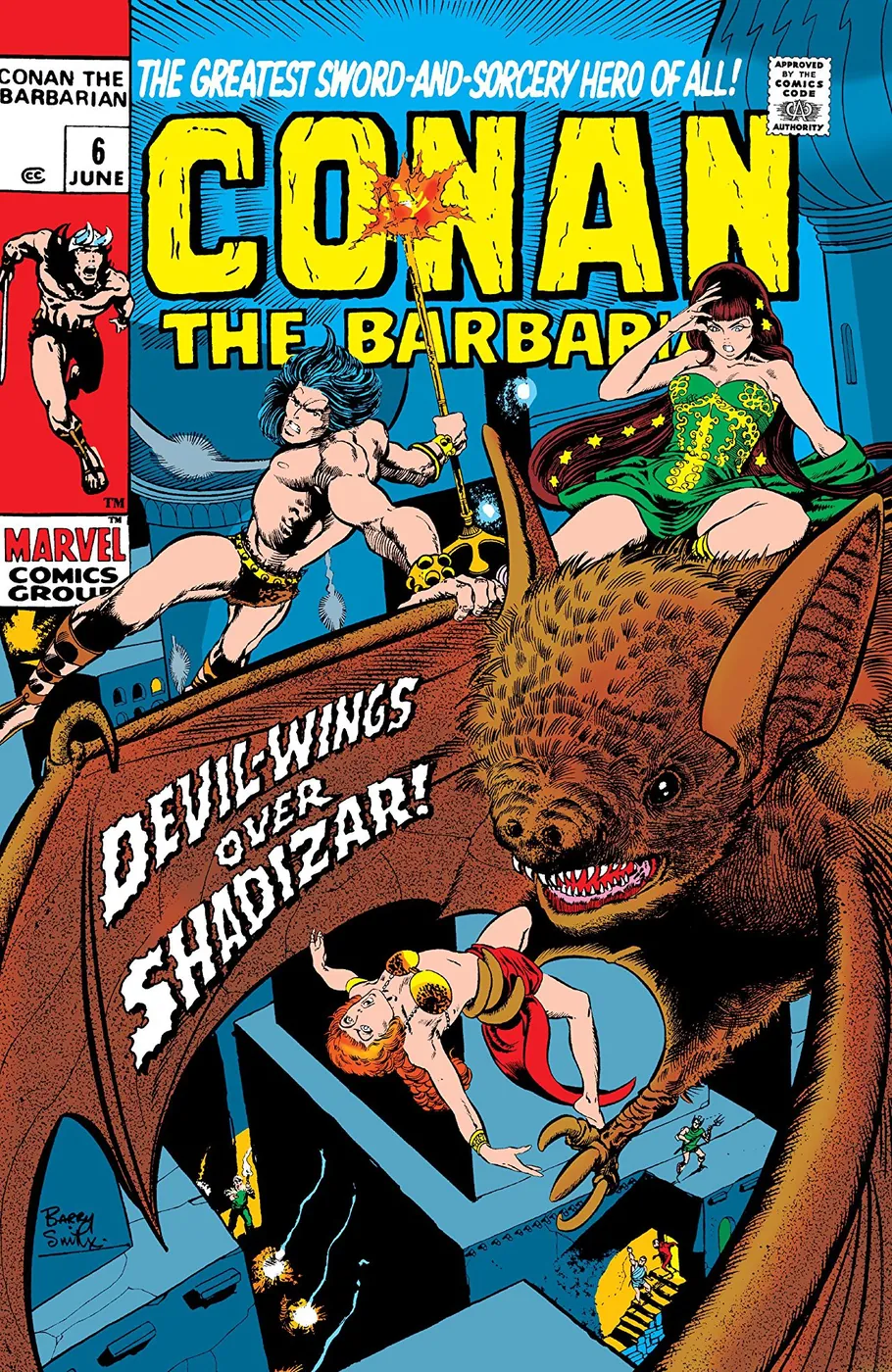 Cover of Conan the Barbarian #6