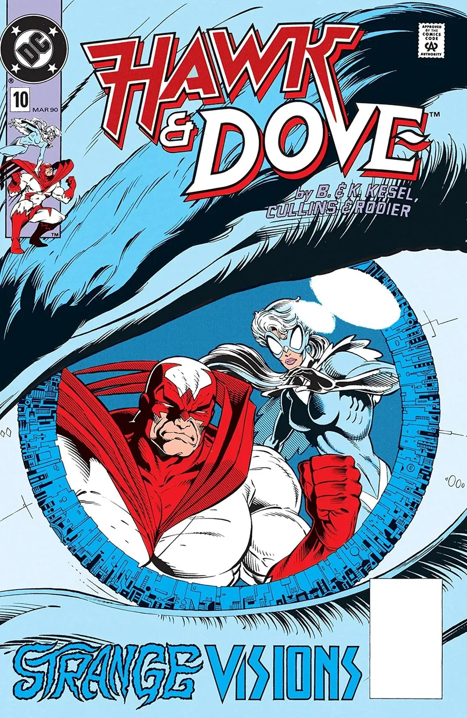 Cover of Hawk and Dove #10