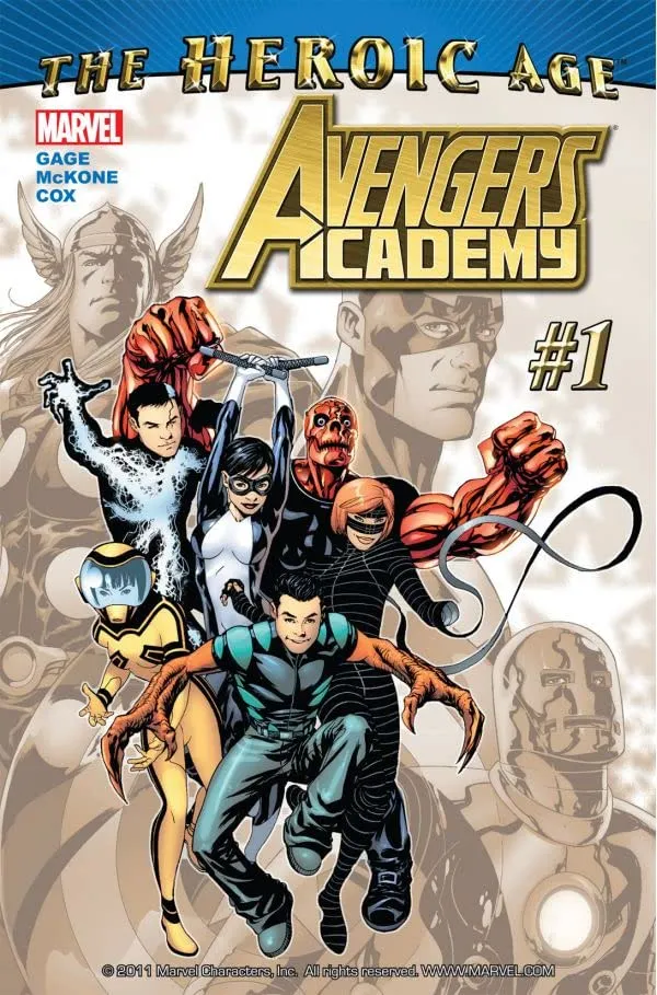 Cover of Avengers Academy #1