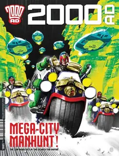 Cover of 2000 AD #1991
