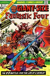 Cover of Giant-Size Fantastic Four #3