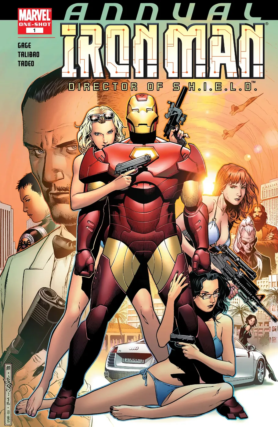 Cover of Iron Man: Director of S.H.I.E.L.D. Annual #1