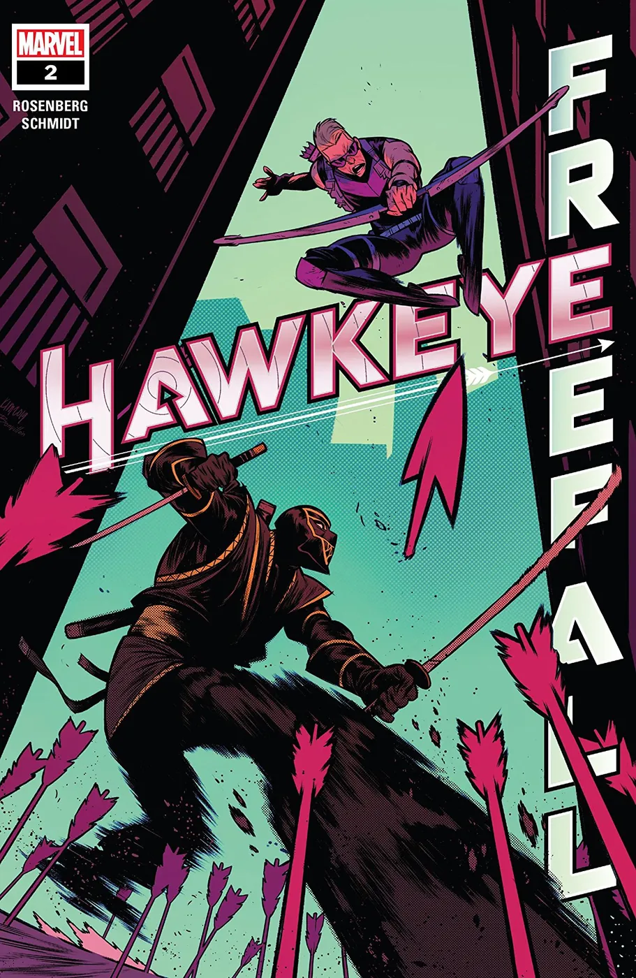 Cover of Hawkeye: Freefall #2