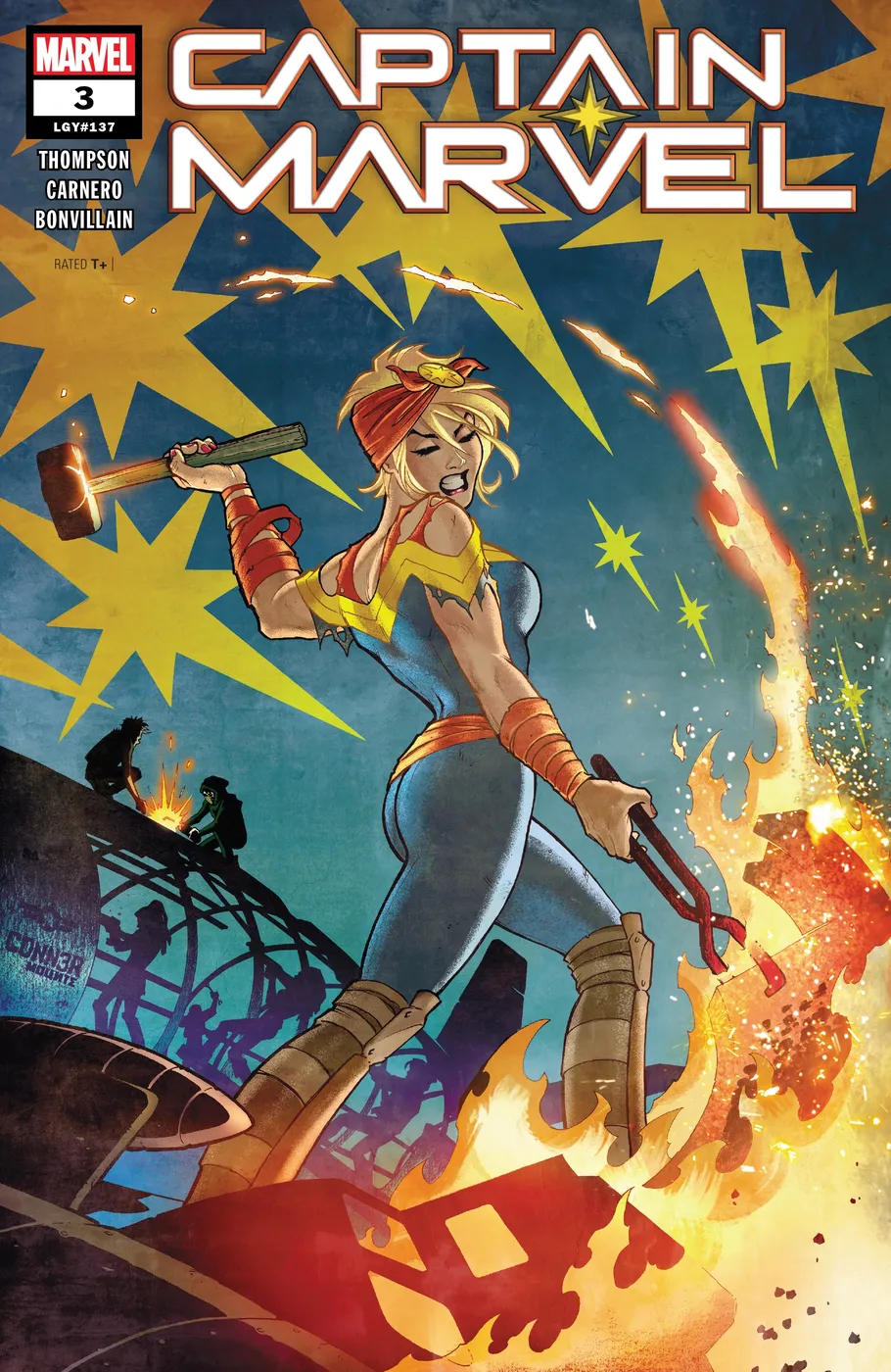 Cover of Captain Marvel #3 (137)