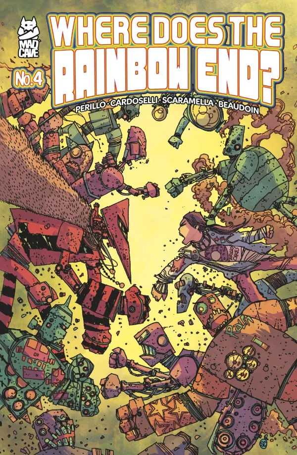 Cover of Where Does the Rainbow End? #4