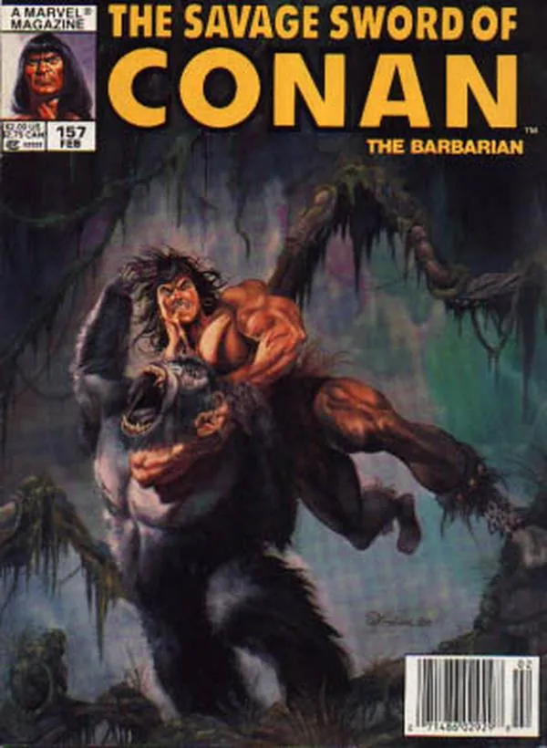 Cover of The Savage Sword of Conan #157
