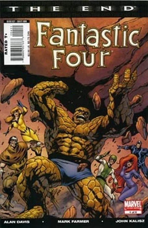Cover of Fantastic Four: The End #4